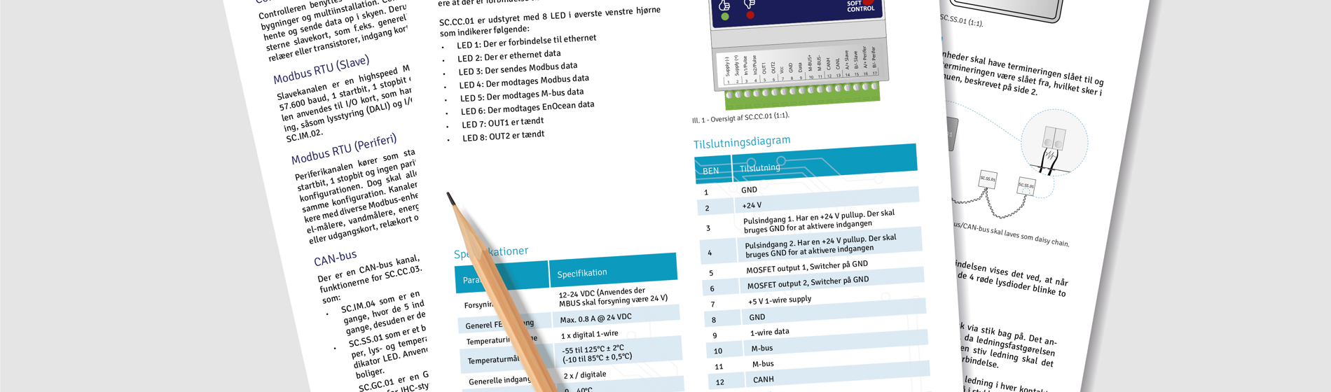 Produktblade, datablade & applikationsnoter